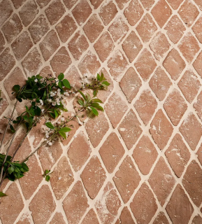 Terracotta Diamond Tiles